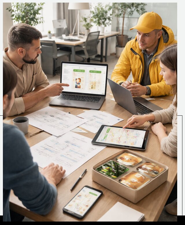 Разработка агрегатора доставки еды в Сорочинске от 15492 р., АвикейСрч