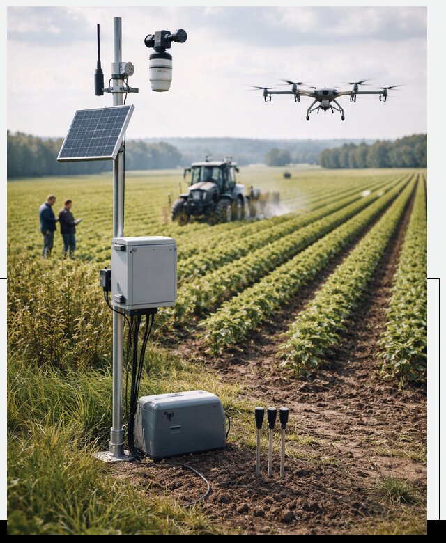 Разработка IoT мониторинга полей в Сорочинске от 8779 р. | АвикейСрч